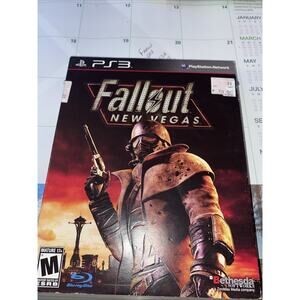 Fallout New Vegas Sony Playstation 3, PS3 (2010) CIB Tested
